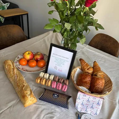 Charming House With Balcony Parking - Direct Paris Houilles